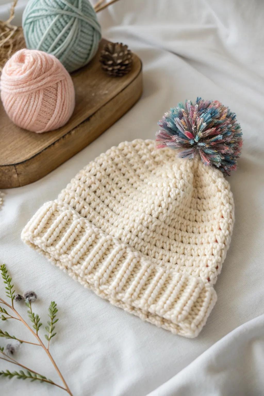 Add a playful twist to your winter style with charming pom-pom beanies!