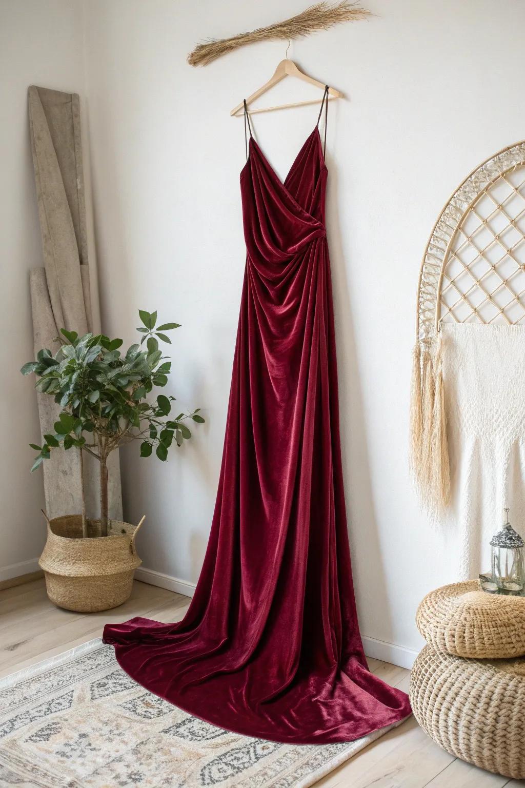 Embrace the regal charm of velvet elegance and feel like royalty.