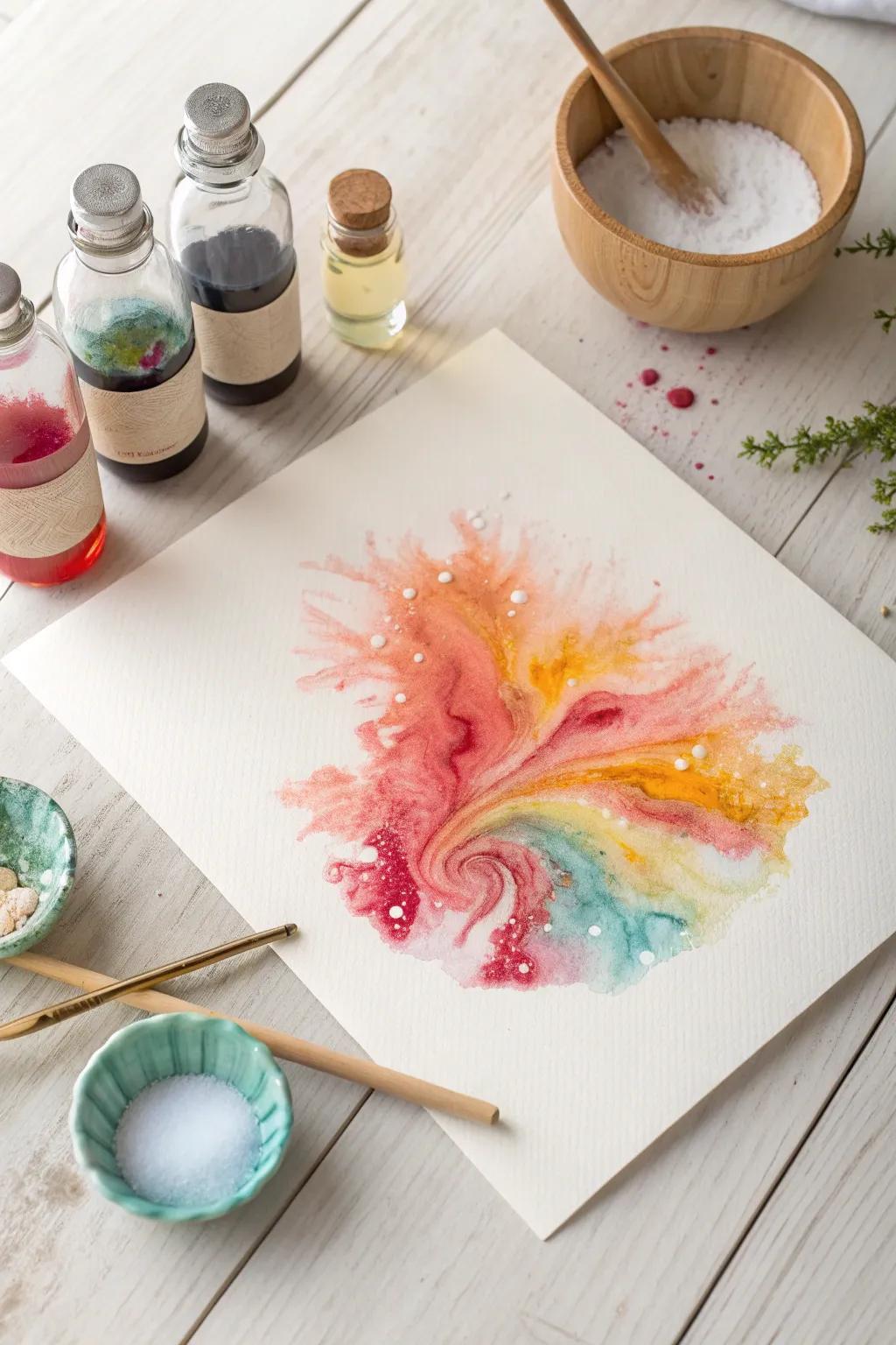Experience the magic of science and art with Fizzy Color Paintings - where vibrant creativity meets minimalist elegance.
