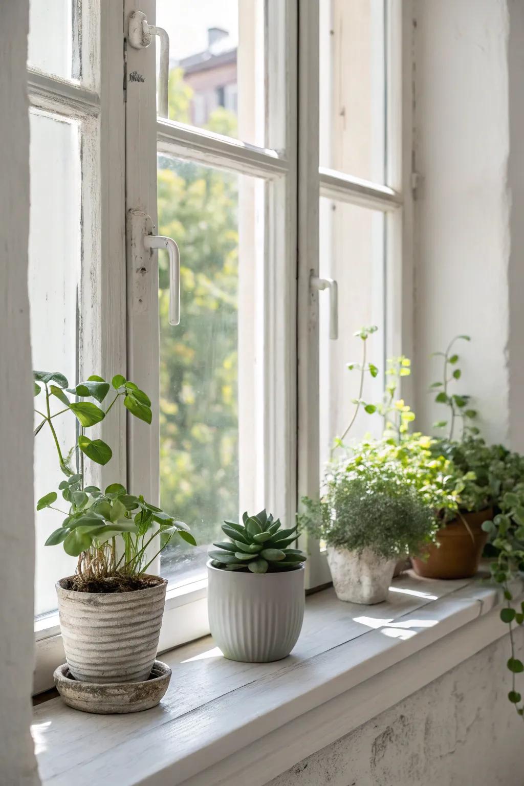 Create your own green oasis with a touch of Scandinavian simplicity and boho charm.