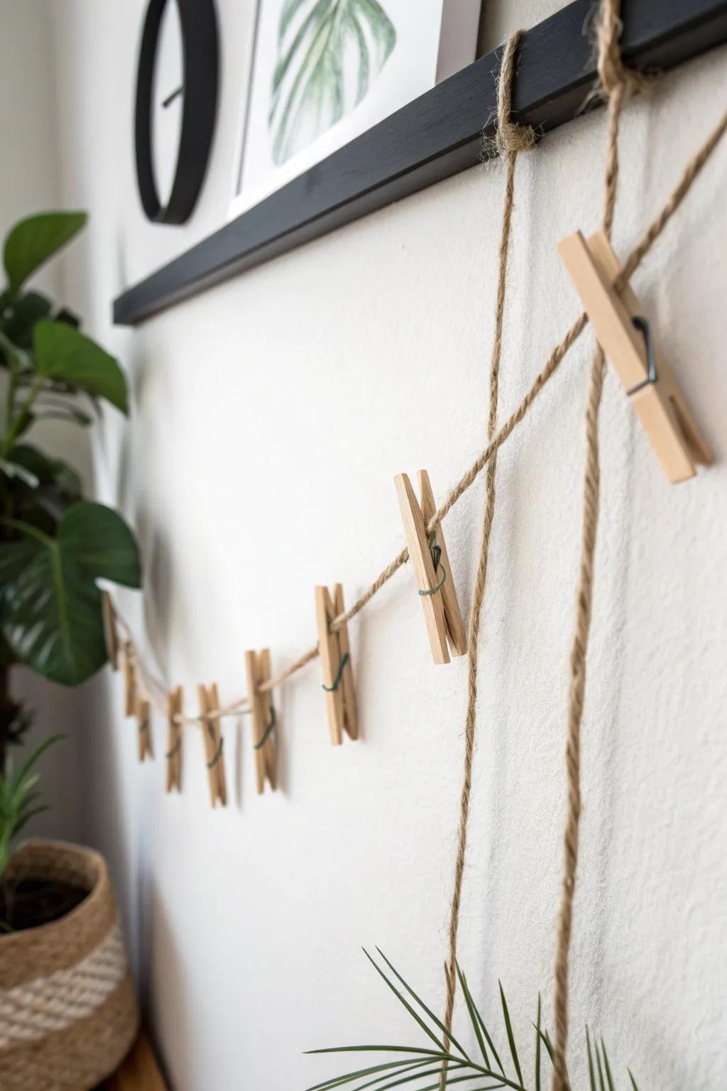 Elevate your decor with this charming DIY hair clip holder—where simplicity meets boho elegance.