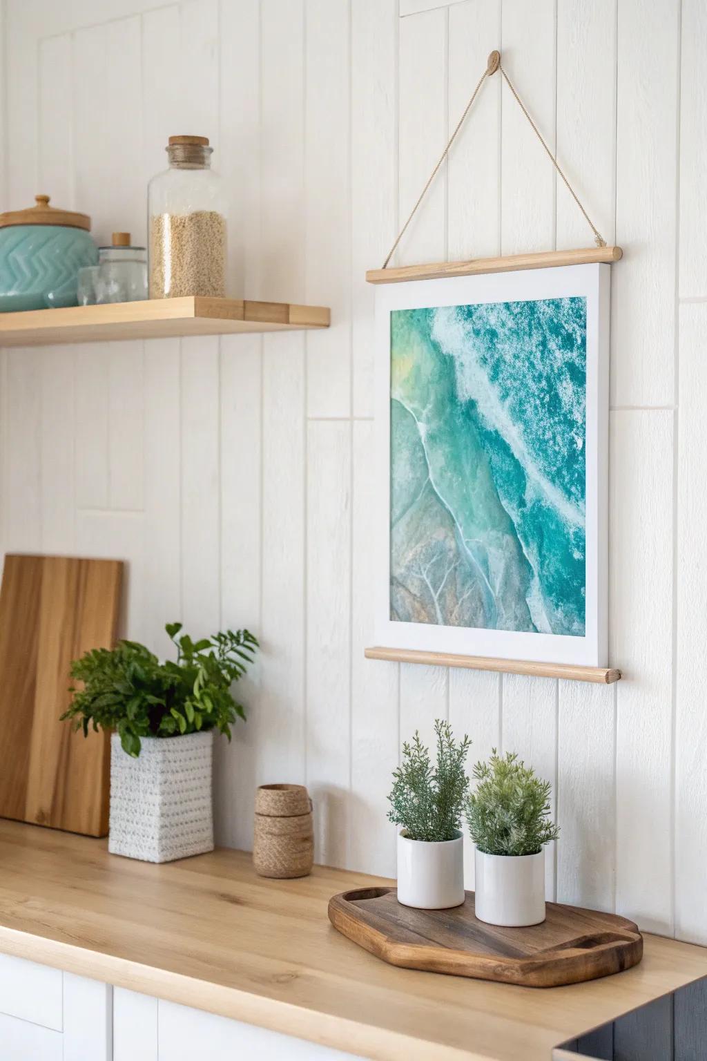 Add a modern touch to your space with sleek metal prints that shine with every glance.