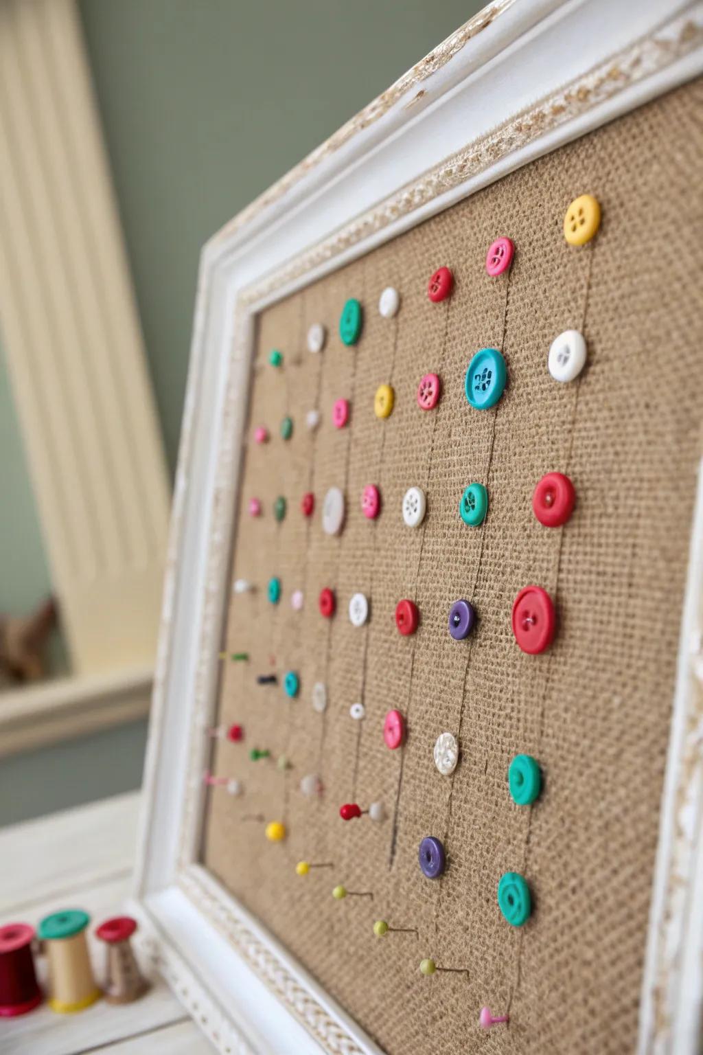Transform your craft space with this chic DIY pin cushion board, where functionality meets minimalist elegance.