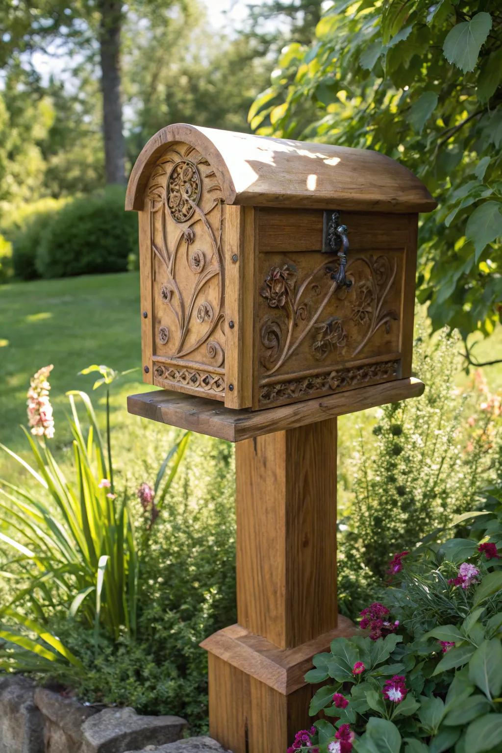 Elevate your garden aesthetics with a handcrafted hose storage box that combines functionality with elegance.