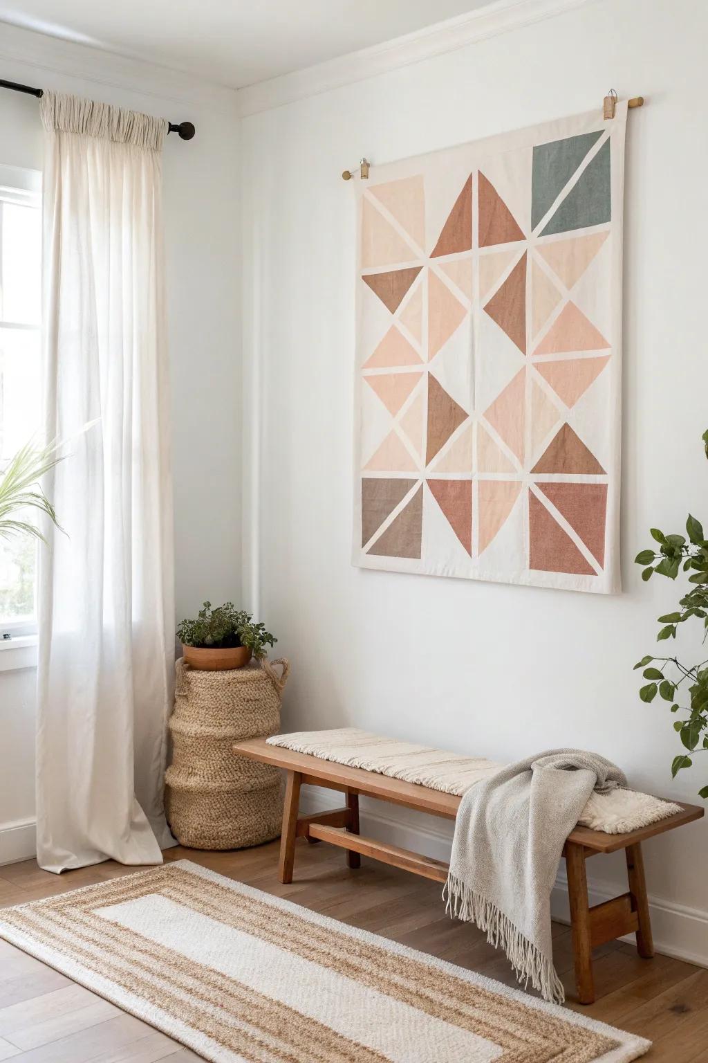 Transform your space with bespoke vinyl wall art that echoes simplicity and natural beauty.