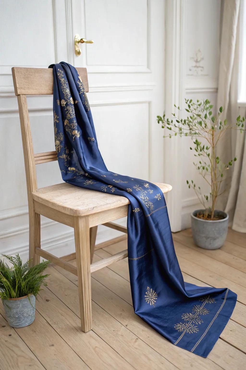 Transform your queen costume with a simple knot of elegance. 🌿✨