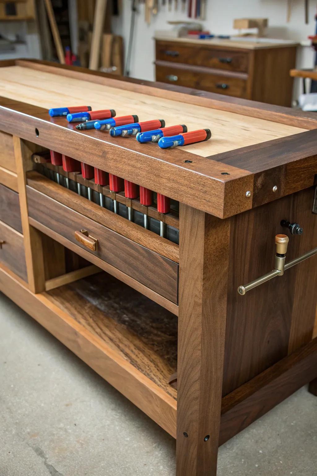 Discover the art of hidden storage: where craftsmanship meets clever design.