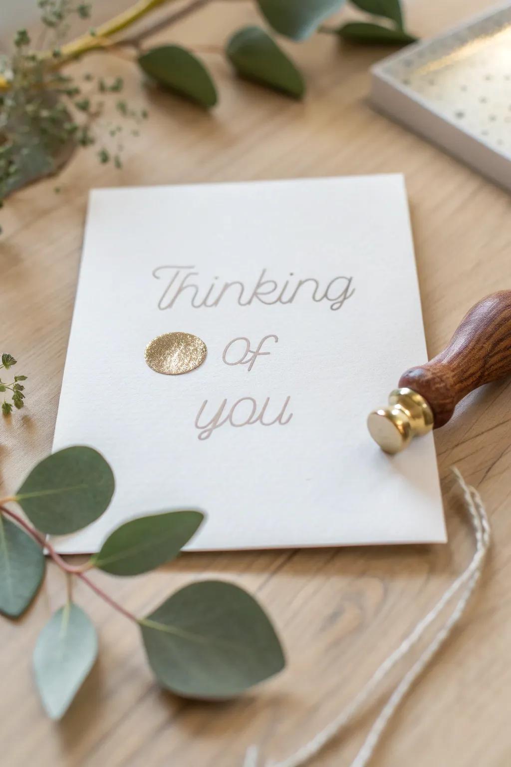 Uncover a heartfelt message with this charming DIY scratch-off card.