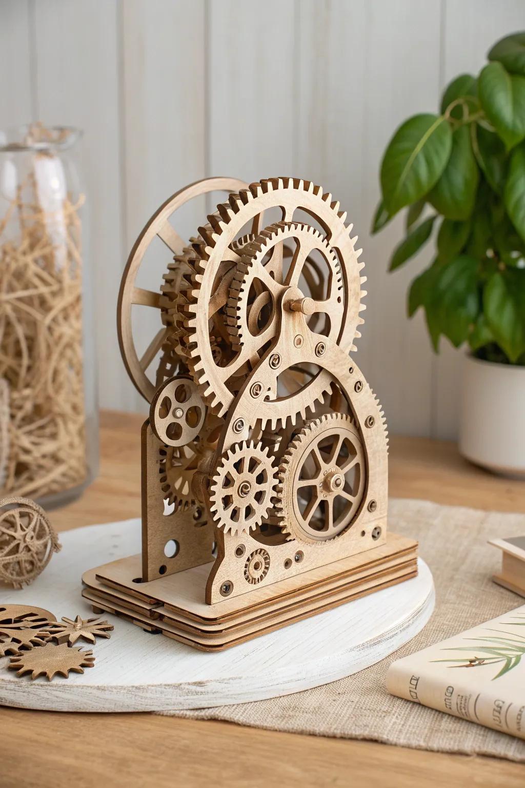 Unlock the beauty of simplicity with this mechanical marvel.