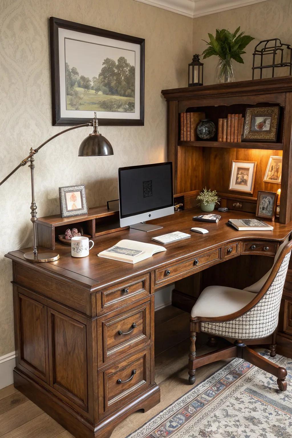 Step into your ultimate U-shaped command center, where functionality meets craftsmanship.