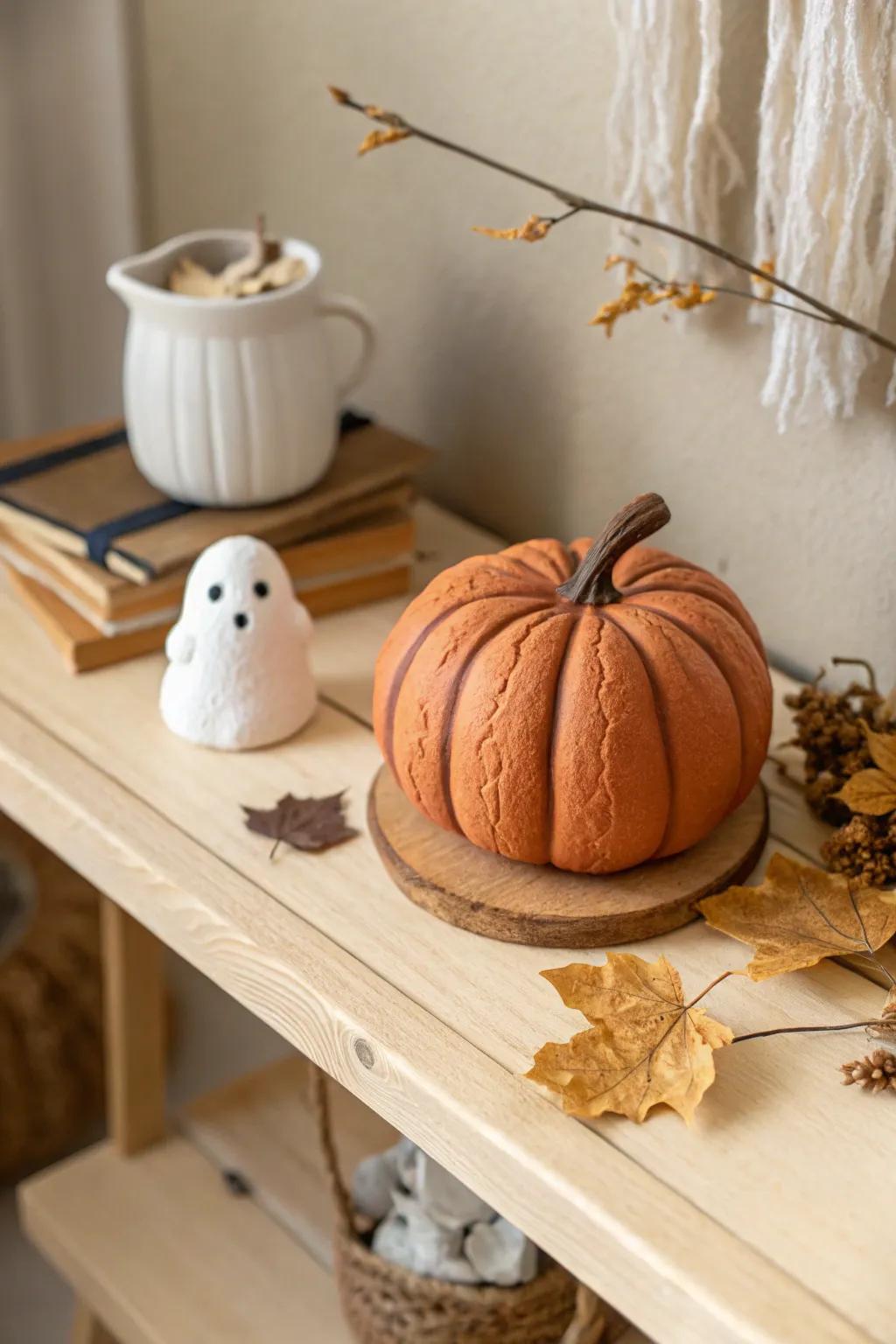 Elevate your Halloween decor with handcrafted elegance. 🎃✨ #MinimalistHalloween #CraftedBeauty