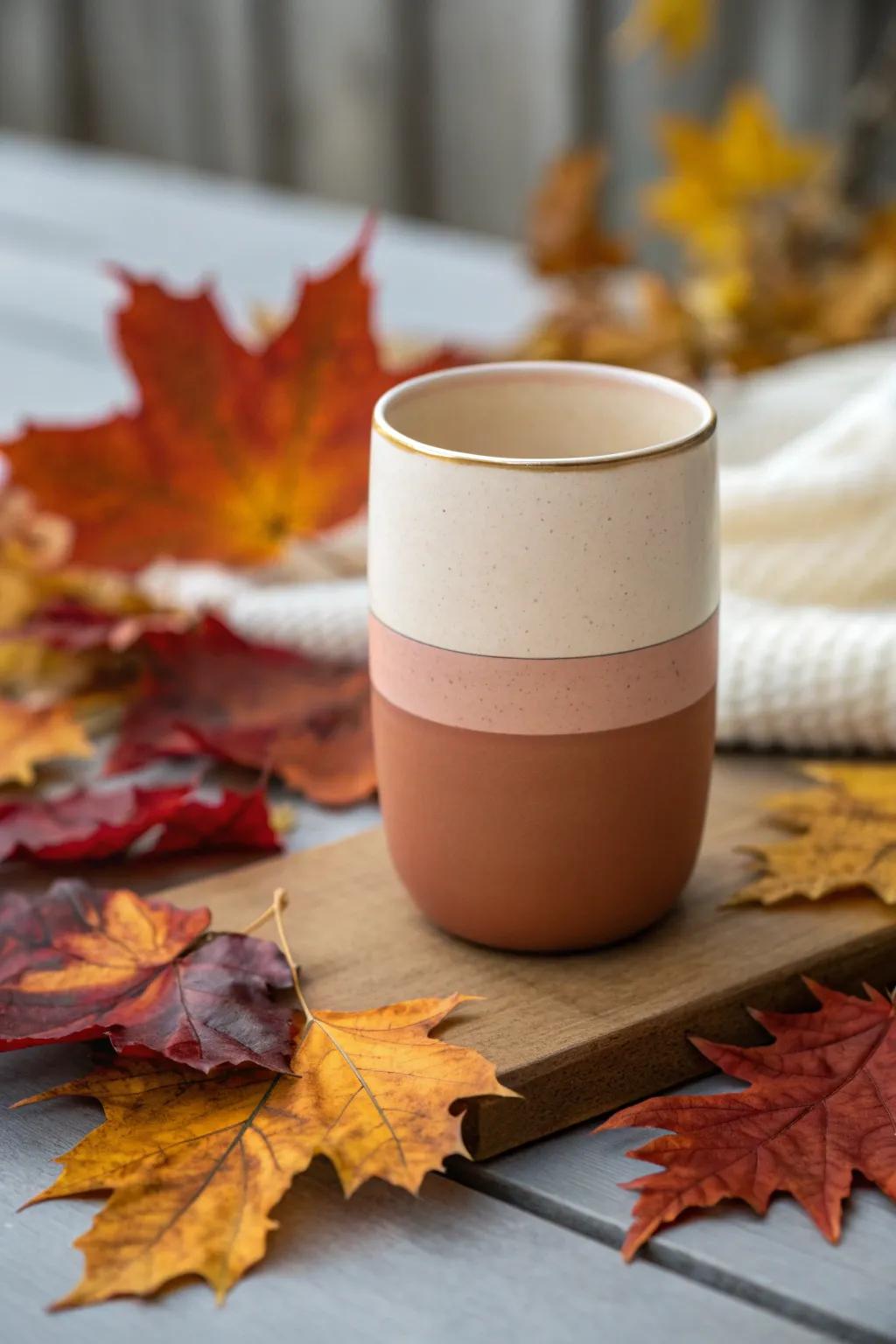 Sip in style this autumn with a tumbler that captures the essence of fall. 🍂✨