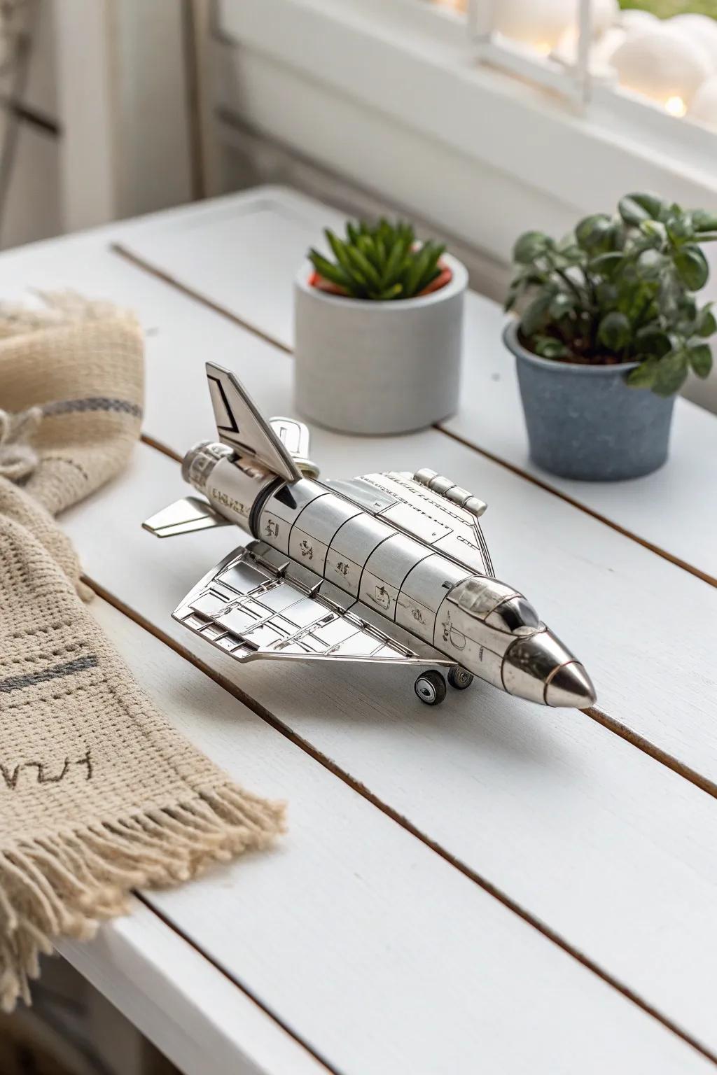 Elevate your space with a touch of metallic elegance. Discover the art of modern 3D puzzles.