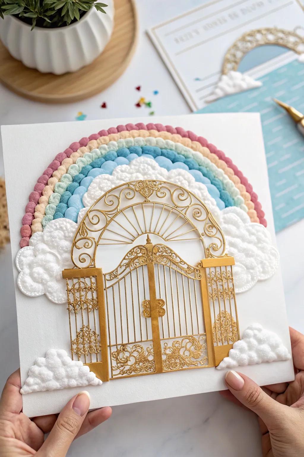 Elevate your space with this heavenly collage masterpiece, where minimalist elegance meets bohemian charm.