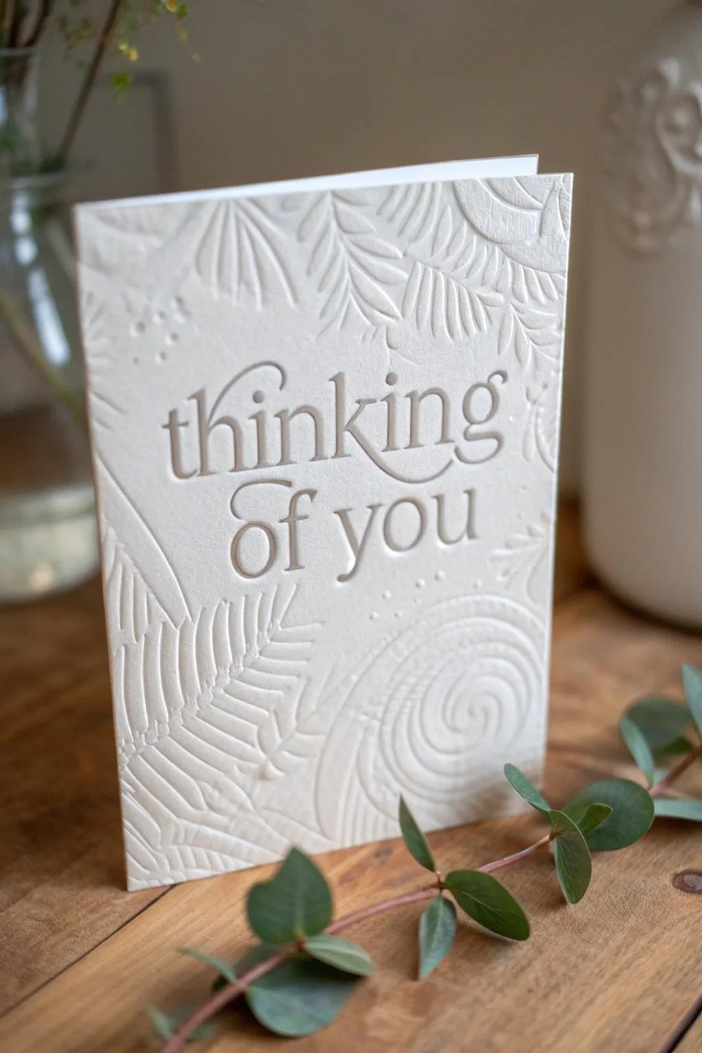 Elevate your card-making with DIY embossing for a sophisticated touch.