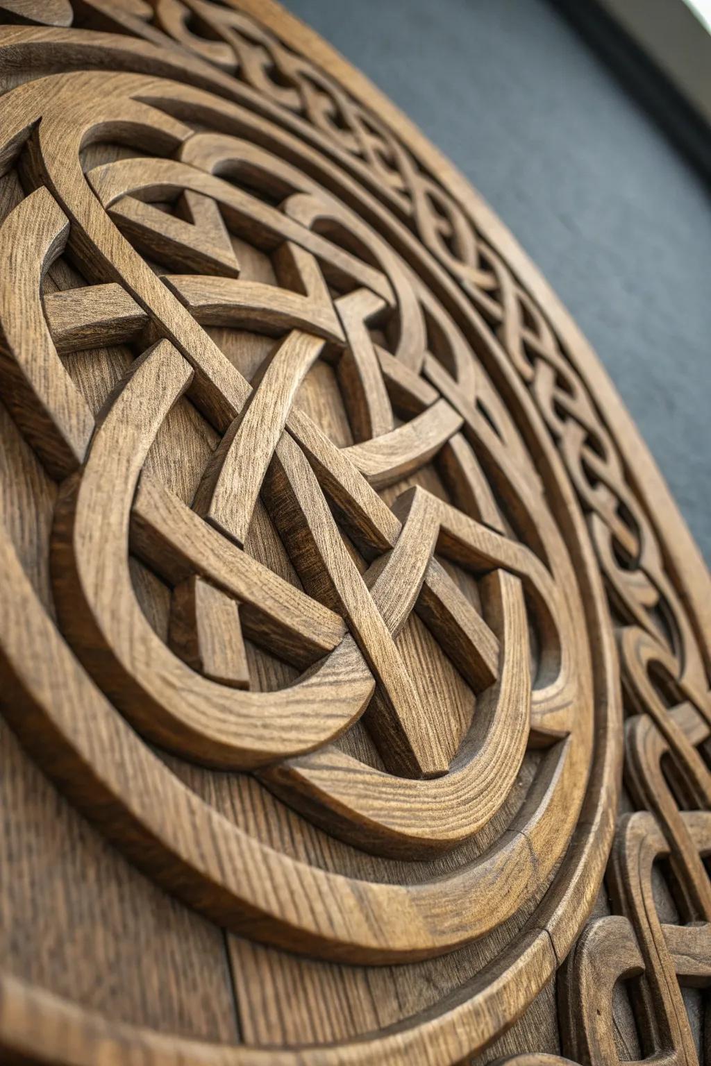 Master the art of intricate Celtic knots with your Dremel tool—perfect for elevating your wood carving skills.
