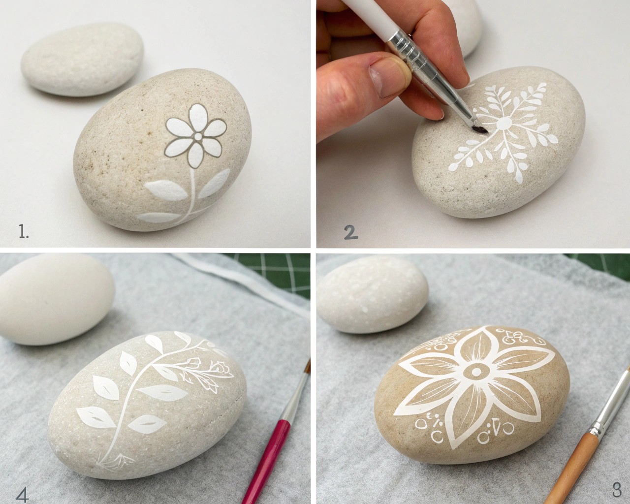 Creating table weights involves careful preparation and deliberate artistic steps.