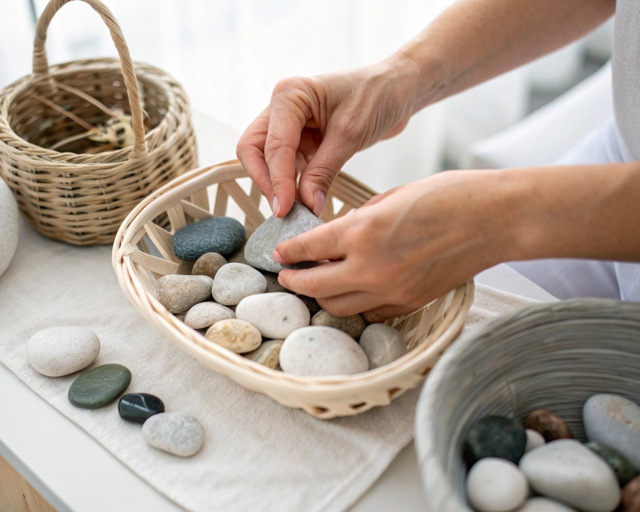 Selecting the right stones and paints sets the foundation for successful stone crafts.