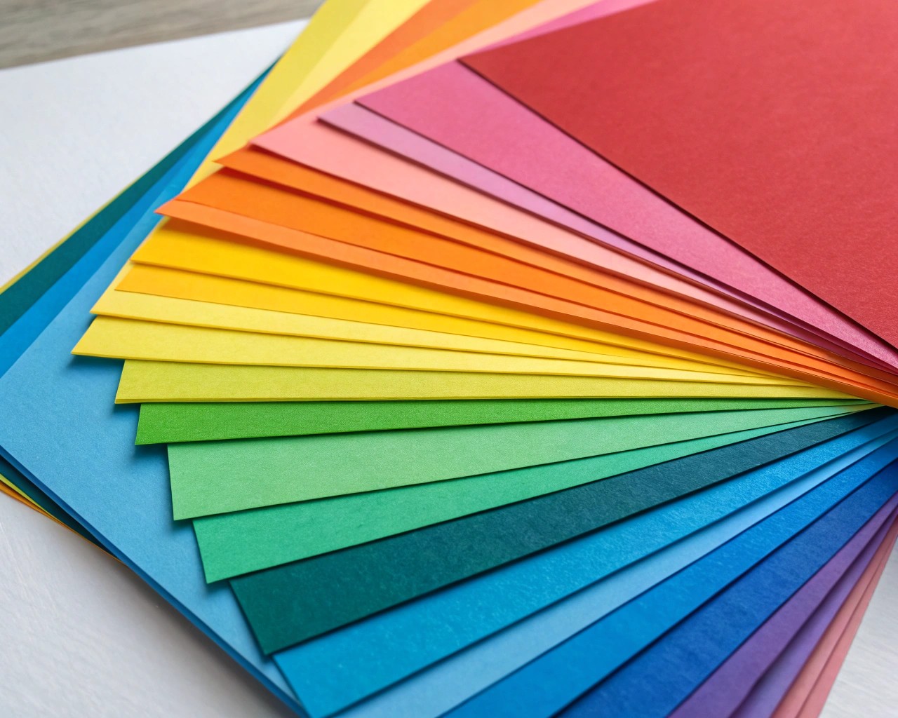 Strategic color use in abstract compositions enhances visual depth and impact.
