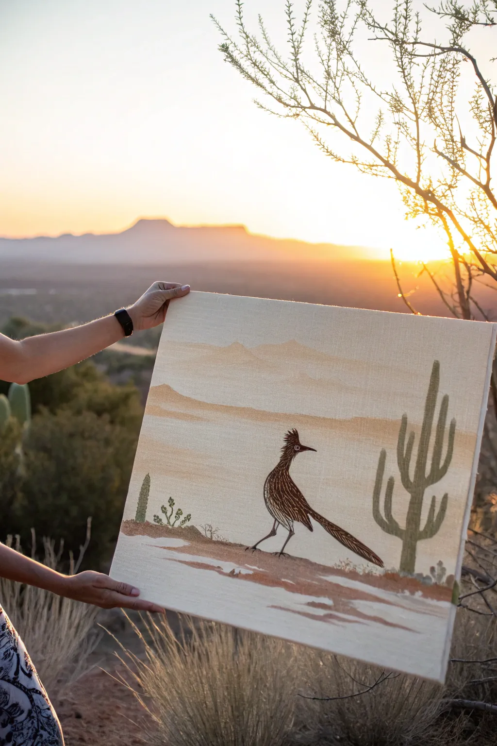 17+ Inspiring Desert Painting Ideas for Your Home