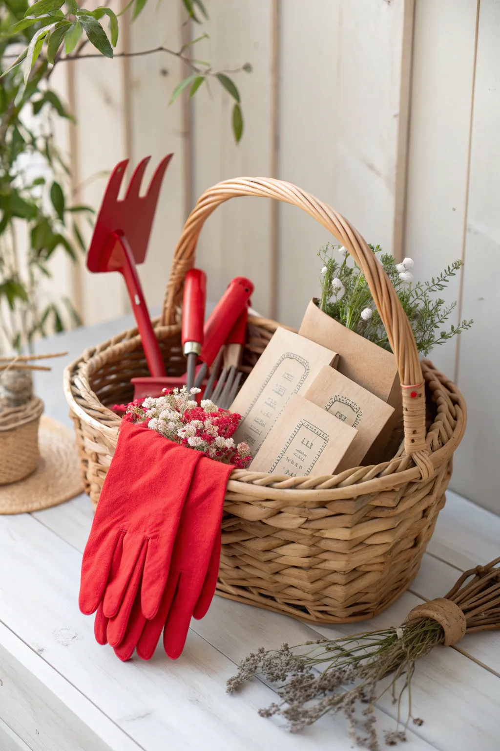 20+ Creative Red Themed Gift Basket Ideas