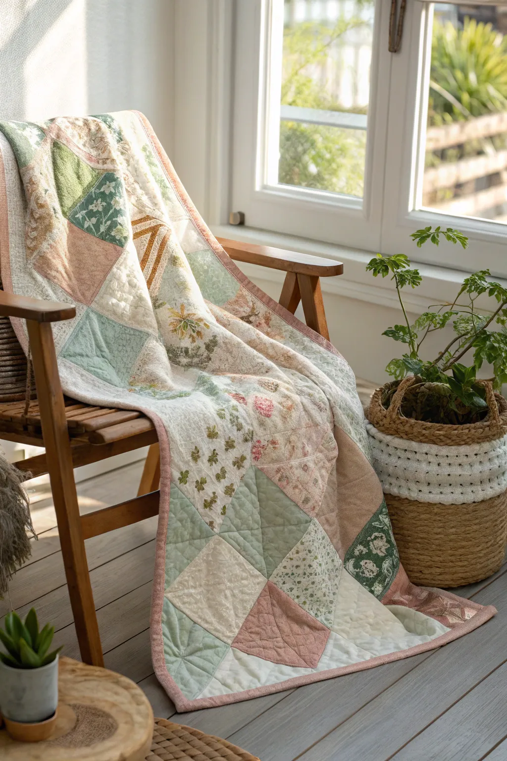 18+ Creative Scrappy Quilt Backing Ideas