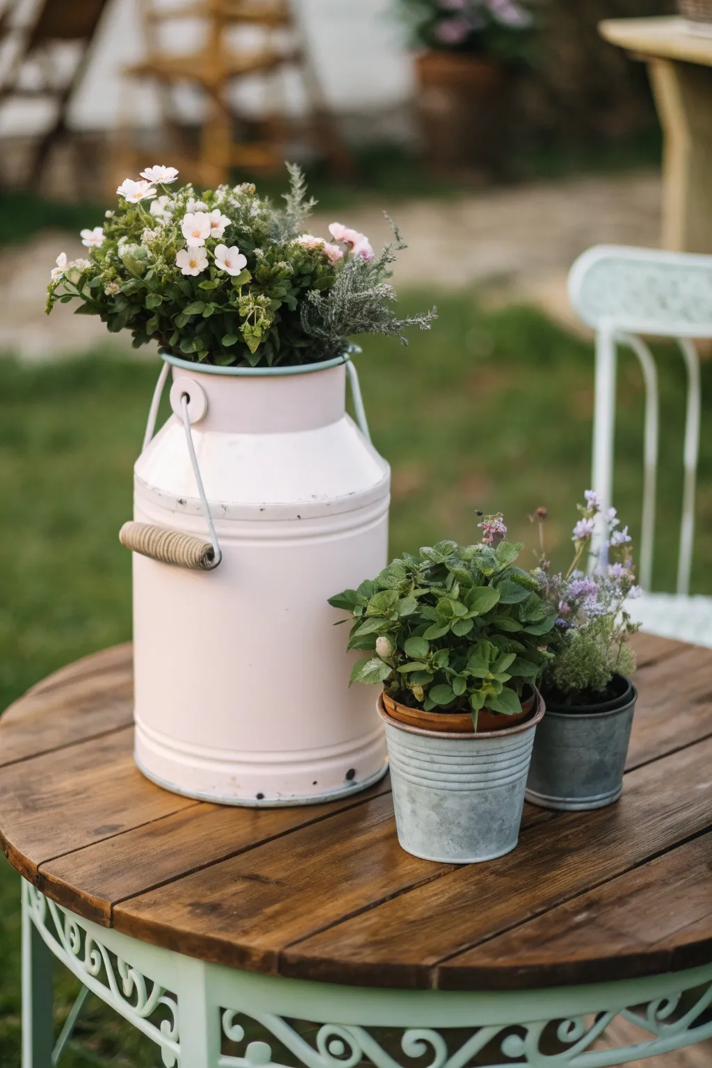 17+ Creative Milk Can Table Ideas for Your Home