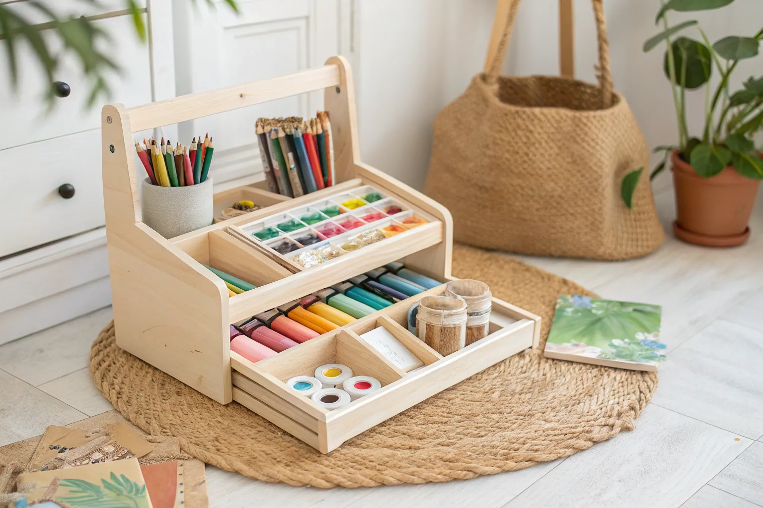 17+ Creative Coloring Station Ideas for Your Home