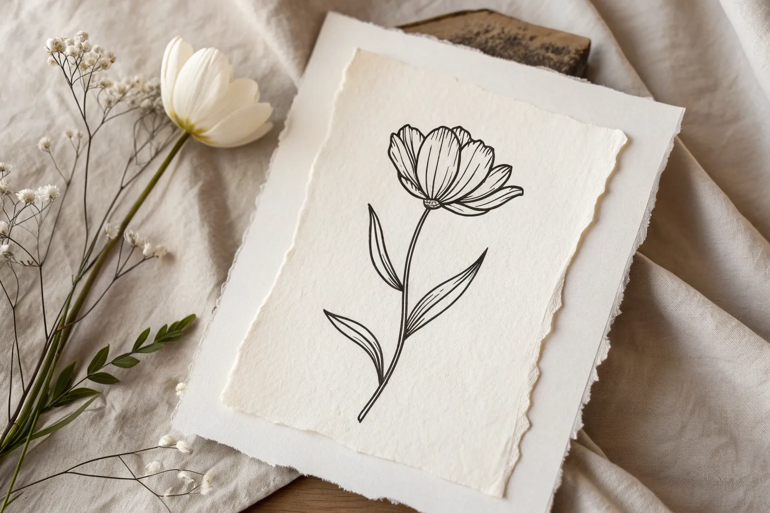 11+ Simple Flower Drawing Ideas for Beginners