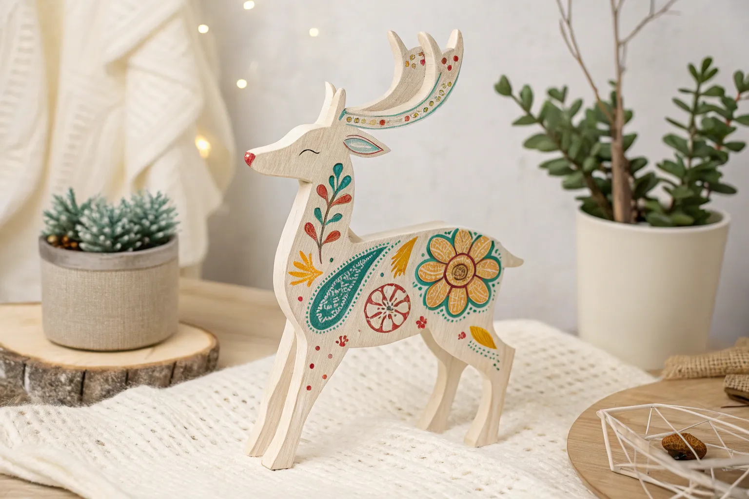 16+ Creative Reindeer Painting Ideas for Your Home