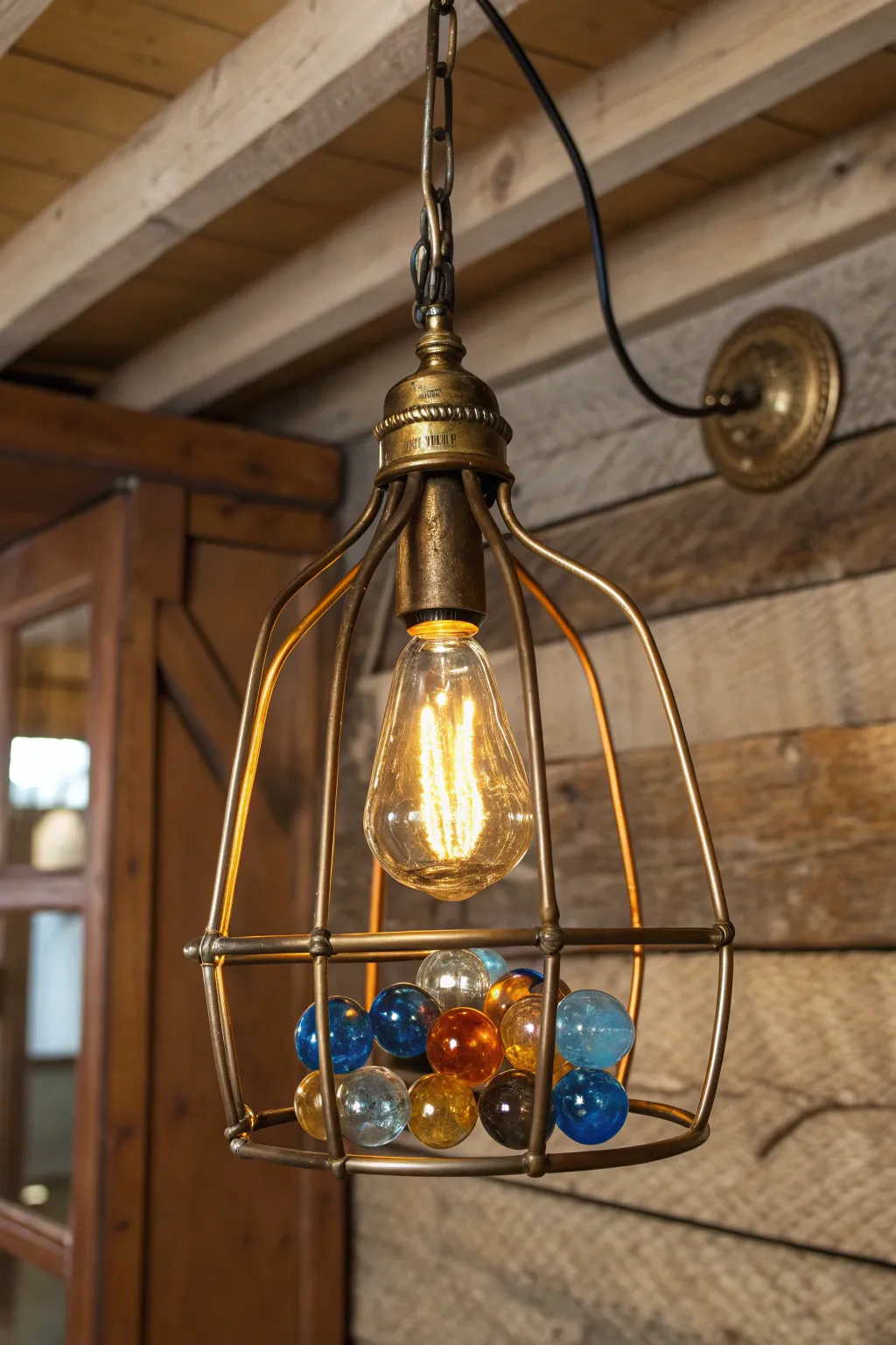 19+ Creative Repurposed Light Fixture Ideas