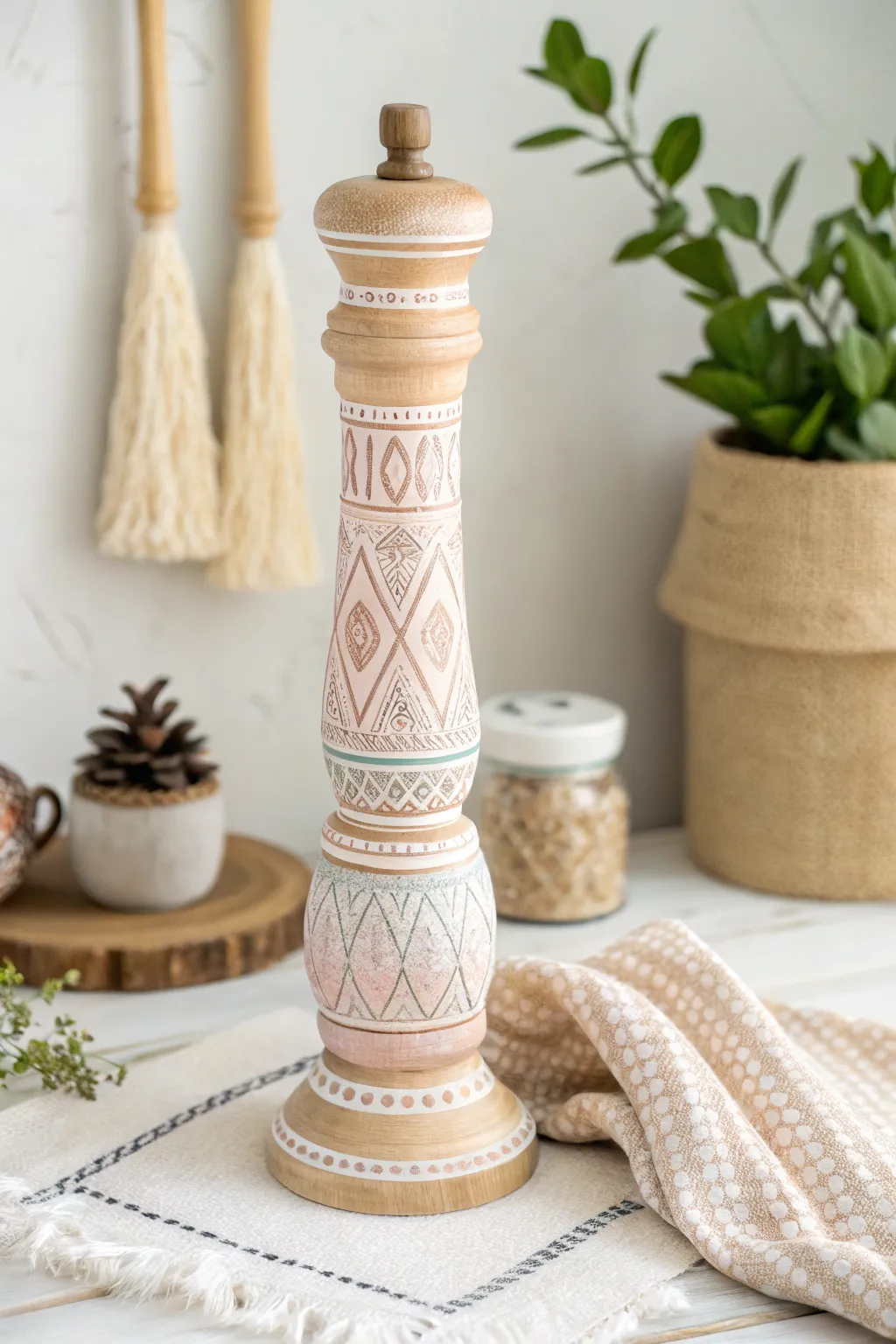 16+ Creative Ways to Paint Spindles