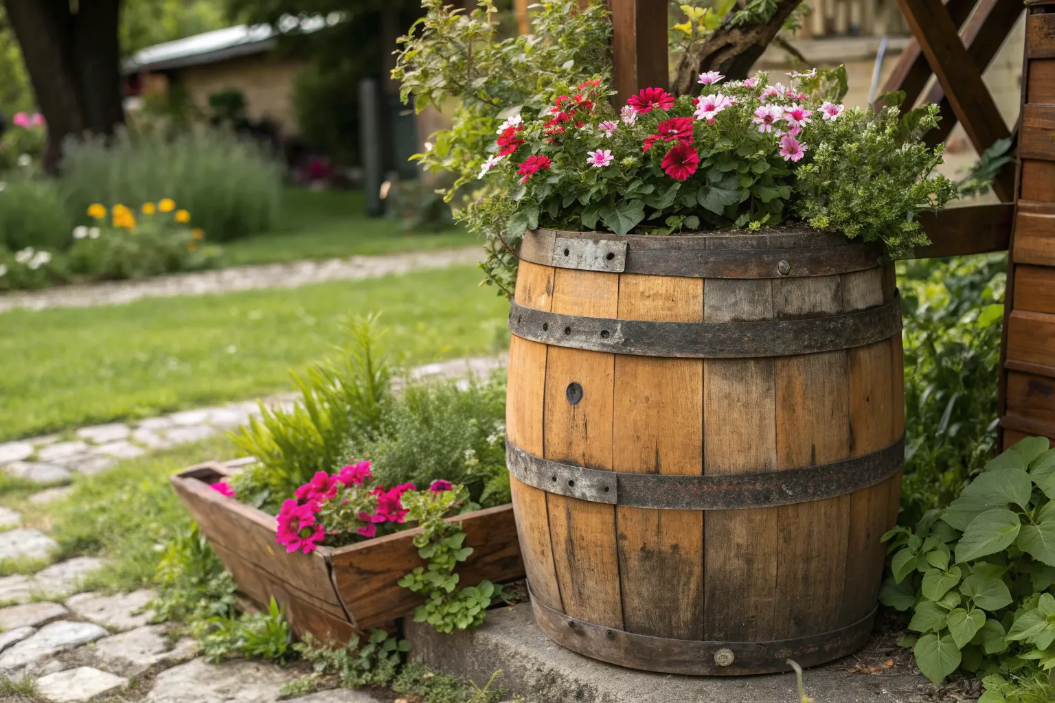 10+ Creative Wooden Barrel Ideas for Your Home